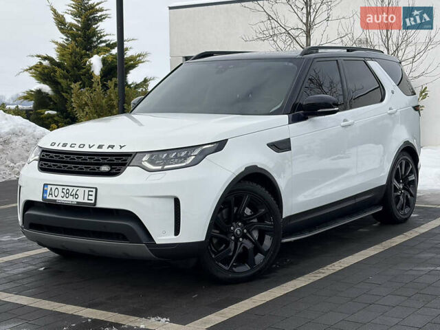Белый Ленд Ровер Дискавери, объемом двигателя 3 л и пробегом 110 тыс. км за 41000 $, фото 1 на Automoto.ua