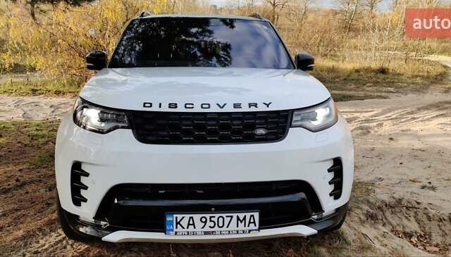 Белый Ленд Ровер Дискавери, объемом двигателя 3 л и пробегом 154 тыс. км за 45000 $, фото 1 на Automoto.ua