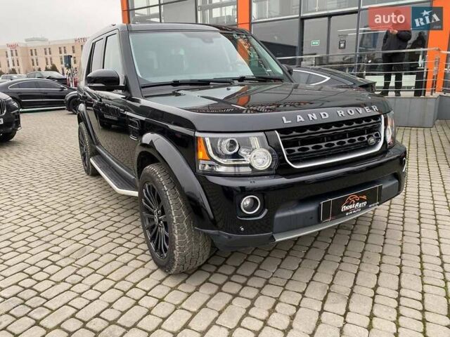 Чорний Ленд Ровер Діскавері, об'ємом двигуна 3 л та пробігом 195 тис. км за 17800 $, фото 1 на Automoto.ua