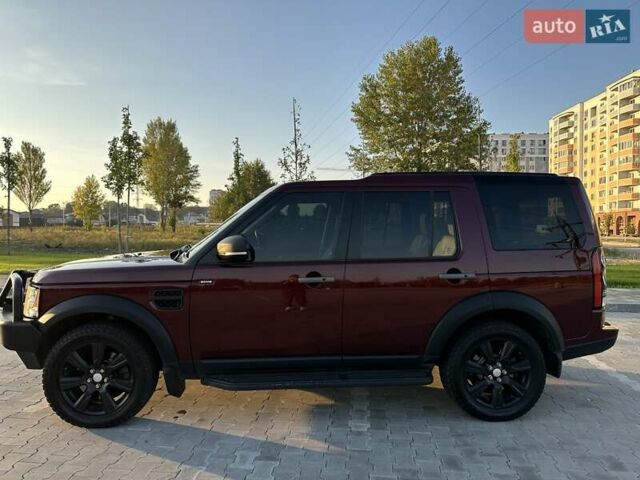 Красный Ленд Ровер Дискавери, объемом двигателя 3 л и пробегом 121 тыс. км за 22950 $, фото 1 на Automoto.ua
