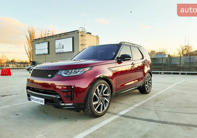 Красный Ленд Ровер Дискавери, объемом двигателя 3 л и пробегом 128 тыс. км за 29490 $, фото 1 на Automoto.ua