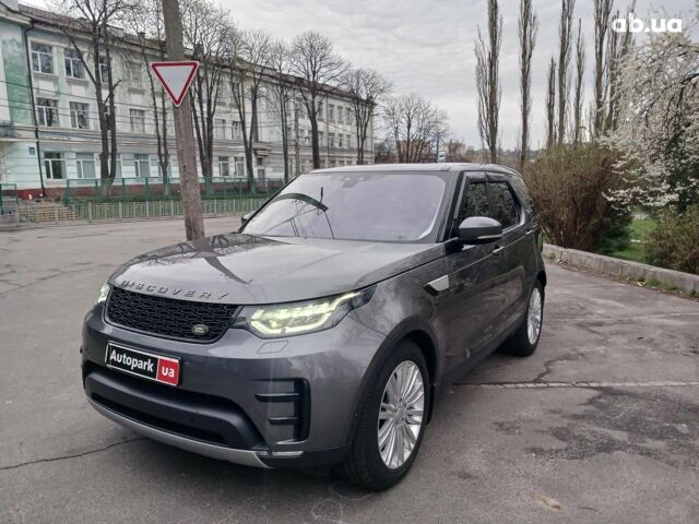 Сірий Ленд Ровер Діскавері, об'ємом двигуна 3 л та пробігом 52 тис. км за 41690 $, фото 1 на Automoto.ua
