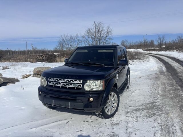 Синий Ленд Ровер Дискавери, объемом двигателя 3 л и пробегом 288 тыс. км за 7500 $, фото 1 на Automoto.ua