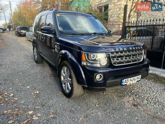 Синій Ленд Ровер Діскавері, об'ємом двигуна 3 л та пробігом 228 тис. км за 18500 $, фото 1 на Automoto.ua