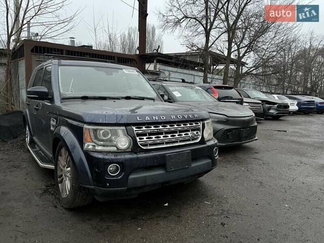 Синий Ленд Ровер Дискавери, объемом двигателя 3 л и пробегом 174 тыс. км за 12700 $, фото 1 на Automoto.ua