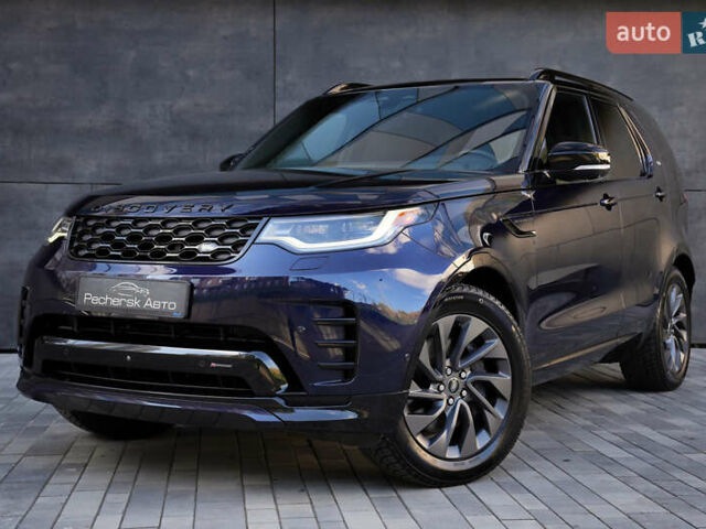 Ленд Ровер Дискавери 2023 в Киеве на Automoto.ua Синий Ленд Ровер Дискавери, объемом двигателя 3 л и пробегом 42 тыс. км за 61500 $, фото 1 на Automoto.ua