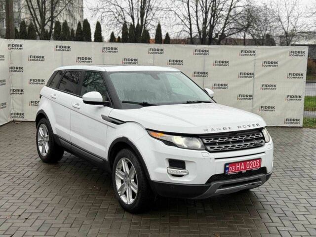 Білий Ленд Ровер Евок, об'ємом двигуна 2 л та пробігом 180 тис. км за 11600 $, фото 1 на Automoto.ua