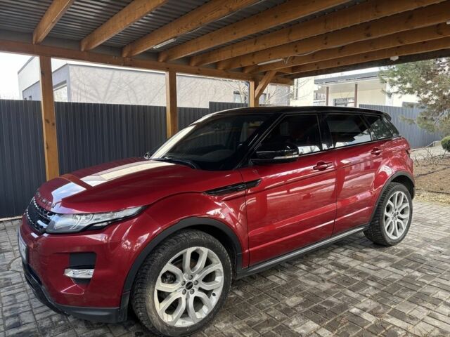 Червоний Ленд Ровер Евок, об'ємом двигуна 2 л та пробігом 133 тис. км за 18000 $, фото 1 на Automoto.ua