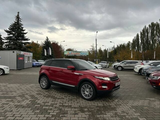 Червоний Ленд Ровер Евок, об'ємом двигуна 2 л та пробігом 124 тис. км за 15500 $, фото 1 на Automoto.ua