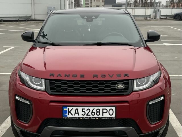 Красный Ленд Ровер Эвок, объемом двигателя 2 л и пробегом 133 тыс. км за 18500 $, фото 1 на Automoto.ua