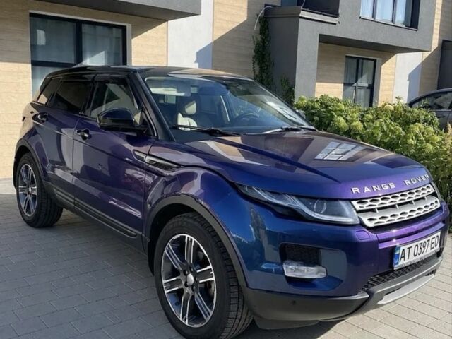Синій Ленд Ровер Евок, об'ємом двигуна 2 л та пробігом 120 тис. км за 14555 $, фото 1 на Automoto.ua
