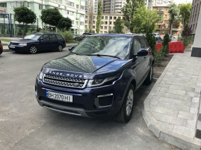 Синий Ленд Ровер Эвок, объемом двигателя 2 л и пробегом 78 тыс. км за 28500 $, фото 1 на Automoto.ua