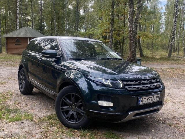 Зелений Ленд Ровер Евок, об'ємом двигуна 2.2 л та пробігом 236 тис. км за 17265 $, фото 1 на Automoto.ua