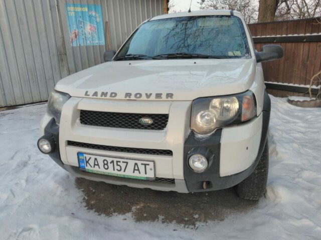 Білий Ленд Ровер Freelander, об'ємом двигуна 2 л та пробігом 212 тис. км за 6800 $, фото 1 на Automoto.ua
