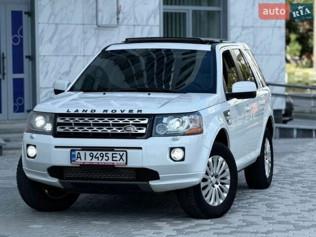 Білий Ленд Ровер Freelander, об'ємом двигуна 2 л та пробігом 268 тис. км за 9300 $, фото 1 на Automoto.ua