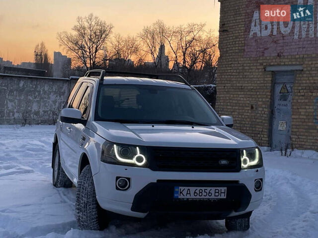 Белый Ленд Ровер Фрилендер, объемом двигателя 2.18 л и пробегом 207 тыс. км за 11500 $, фото 1 на Automoto.ua