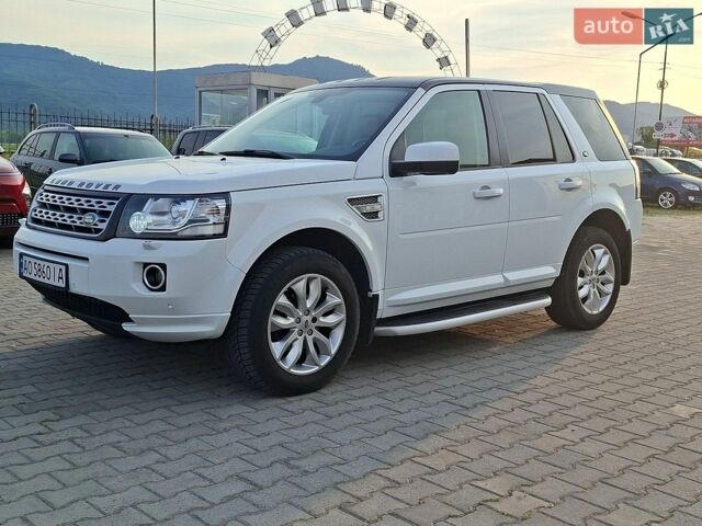 Білий Ленд Ровер Freelander, об'ємом двигуна 2.18 л та пробігом 290 тис. км за 12800 $, фото 1 на Automoto.ua