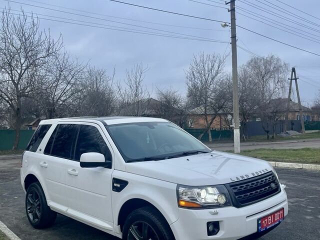 Белый Ленд Ровер Фрилендер, объемом двигателя 2 л и пробегом 200 тыс. км за 10900 $, фото 1 на Automoto.ua