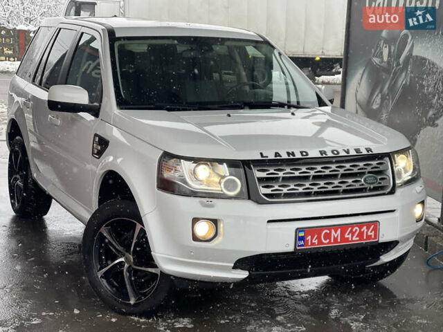 Белый Ленд Ровер Фрилендер, объемом двигателя 2.2 л и пробегом 207 тыс. км за 13950 $, фото 1 на Automoto.ua