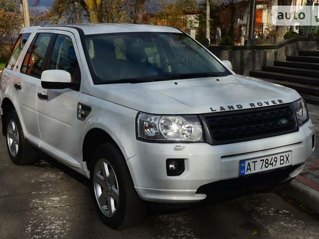 Білий Ленд Ровер Freelander, об'ємом двигуна 2.2 л та пробігом 170 тис. км за 21400 $, фото 1 на Automoto.ua