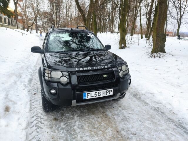 Чорний Ленд Ровер Freelander, об'ємом двигуна 2 л та пробігом 260 тис. км за 3500 $, фото 1 на Automoto.ua