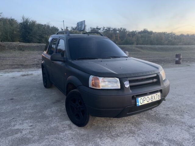 Чорний Ленд Ровер Freelander, об'ємом двигуна 2 л та пробігом 210 тис. км за 2700 $, фото 1 на Automoto.ua
