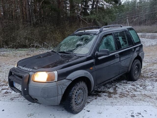 Чорний Ленд Ровер Freelander, об'ємом двигуна 2 л та пробігом 300 тис. км за 1899 $, фото 1 на Automoto.ua