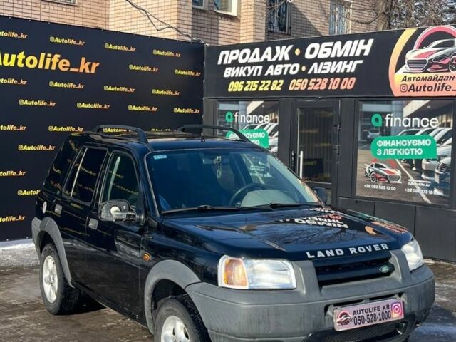 Чорний Ленд Ровер Freelander, об'ємом двигуна 1.8 л та пробігом 371 тис. км за 4400 $, фото 1 на Automoto.ua
