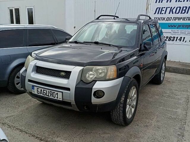 Чорний Ленд Ровер Freelander, об'ємом двигуна 2.5 л та пробігом 164 тис. км за 7200 $, фото 1 на Automoto.ua