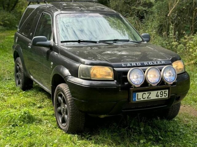 Чорний Ленд Ровер Freelander, об'ємом двигуна 2 л та пробігом 250 тис. км за 3300 $, фото 1 на Automoto.ua