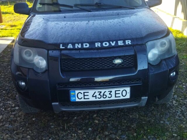 Черный Ленд Ровер Фрилендер, объемом двигателя 2 л и пробегом 242 тыс. км за 6600 $, фото 1 на Automoto.ua