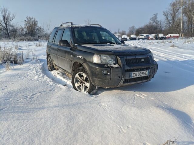 Чорний Ленд Ровер Freelander, об'ємом двигуна 2 л та пробігом 300 тис. км за 3800 $, фото 1 на Automoto.ua