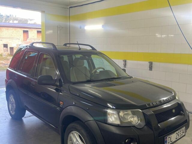 Чорний Ленд Ровер Freelander, об'ємом двигуна 2 л та пробігом 190 тис. км за 3600 $, фото 1 на Automoto.ua