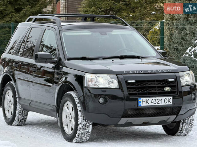 Черный Ленд Ровер Фрилендер, объемом двигателя 2.2 л и пробегом 228 тыс. км за 12350 $, фото 1 на Automoto.ua