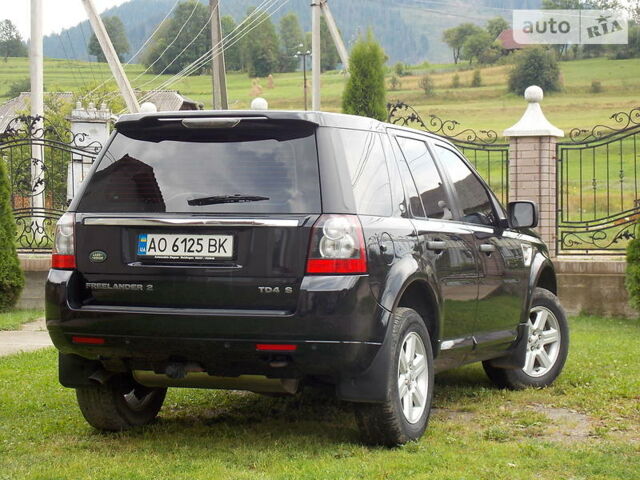 Чорний Ленд Ровер Freelander, об'ємом двигуна 2.2 л та пробігом 165 тис. км за 17200 $, фото 1 на Automoto.ua