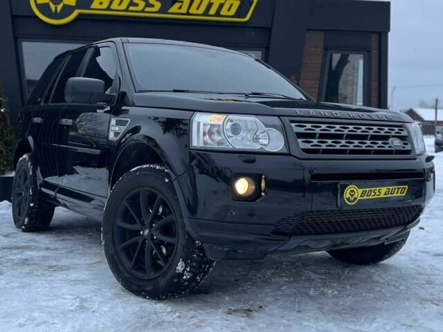 Черный Ленд Ровер Фрилендер, объемом двигателя 2.2 л и пробегом 228 тыс. км за 13200 $, фото 1 на Automoto.ua