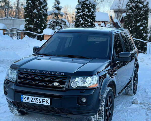 Черный Ленд Ровер Фрилендер, объемом двигателя 2 л и пробегом 211 тыс. км за 12400 $, фото 1 на Automoto.ua