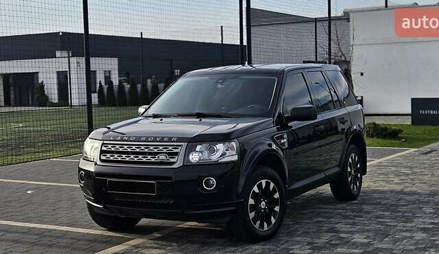 Черный Ленд Ровер Фрилендер, объемом двигателя 2.18 л и пробегом 186 тыс. км за 15500 $, фото 1 на Automoto.ua