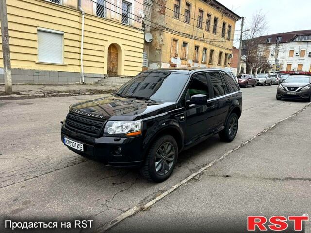 Черный Ленд Ровер Фрилендер, объемом двигателя 2 л и пробегом 140 тыс. км за 13500 $, фото 1 на Automoto.ua