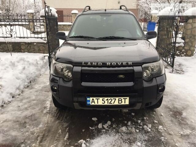 Чорний Ленд Ровер Freelander, об'ємом двигуна 2 л та пробігом 184 тис. км за 10300 $, фото 1 на Automoto.ua