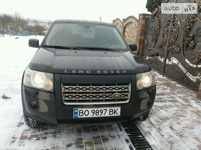 Чорний Ленд Ровер Freelander, об'ємом двигуна 2.2 л та пробігом 83 тис. км за 13800 $, фото 1 на Automoto.ua