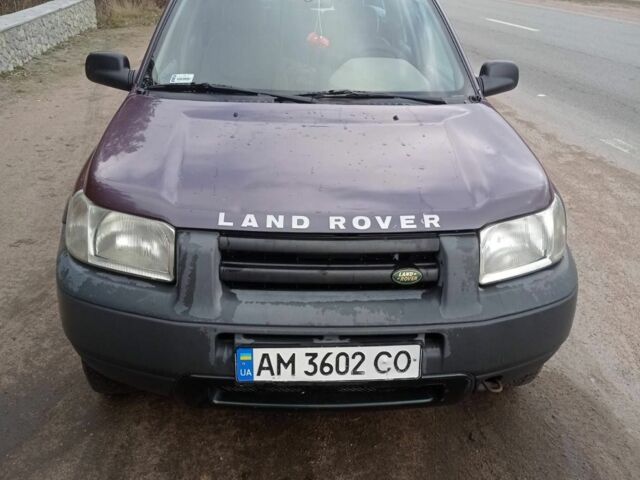 Фіолетовий Ленд Ровер Freelander, об'ємом двигуна 2 л та пробігом 350 тис. км за 3500 $, фото 1 на Automoto.ua