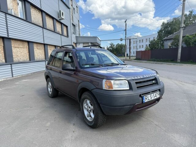 Фіолетовий Ленд Ровер Freelander, об'ємом двигуна 2 л та пробігом 163 тис. км за 2250 $, фото 1 на Automoto.ua