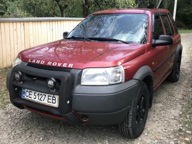 Червоний Ленд Ровер Freelander, об'ємом двигуна 2 л та пробігом 340 тис. км за 3931 $, фото 1 на Automoto.ua