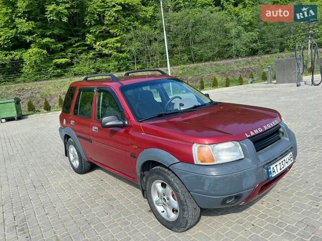 Червоний Ленд Ровер Freelander, об'ємом двигуна 2 л та пробігом 305 тис. км за 4750 $, фото 1 на Automoto.ua