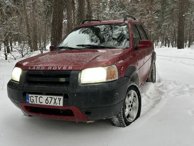 Червоний Ленд Ровер Freelander, об'ємом двигуна 2 л та пробігом 307 тис. км за 2550 $, фото 1 на Automoto.ua