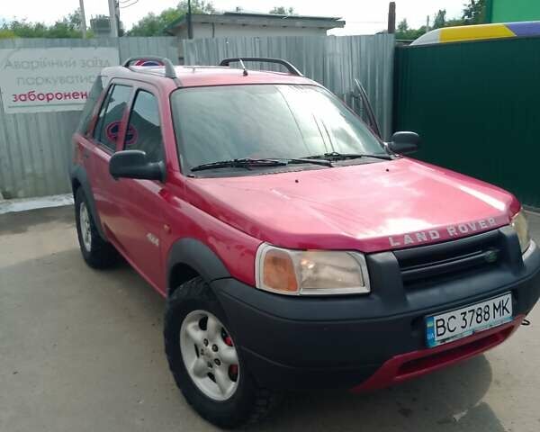 Червоний Ленд Ровер Freelander, об'ємом двигуна 1.99 л та пробігом 200 тис. км за 5000 $, фото 1 на Automoto.ua