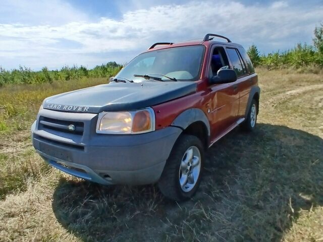 Червоний Ленд Ровер Freelander, об'ємом двигуна 1.8 л та пробігом 180 тис. км за 1305 $, фото 1 на Automoto.ua