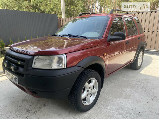 Червоний Ленд Ровер Freelander, об'ємом двигуна 1.95 л та пробігом 223 тис. км за 5600 $, фото 1 на Automoto.ua