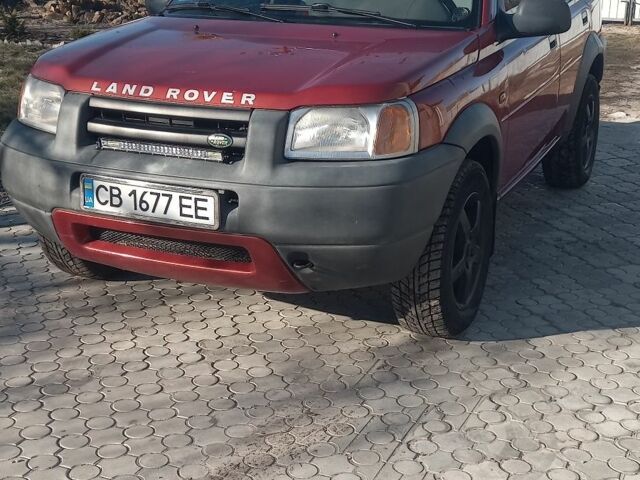 Червоний Ленд Ровер Freelander, об'ємом двигуна 2 л та пробігом 420 тис. км за 6500 $, фото 1 на Automoto.ua